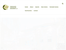 Tablet Screenshot of buildwithccm.com